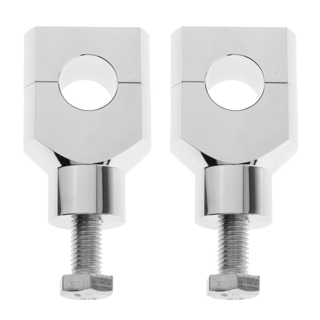 Motorcycle 22/25mm Handlebar Riser Clamp Parts - 25mm_